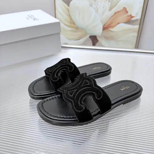 Wholesale Celine Slippers For Women #1472662 $85.00 USD, Wholesale Quality Replica Celine Slippers