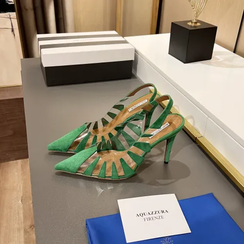 Wholesale AQUAZZURA Sandal For Women #1472670 $112.00 USD, Wholesale Quality Replica AQUAZZURA Sandal