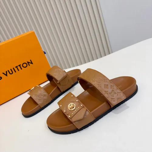 Wholesale Louis Vuitton Slippers For Women #1472689 $82.00 USD, Wholesale Quality Replica Louis Vuitton Slippers