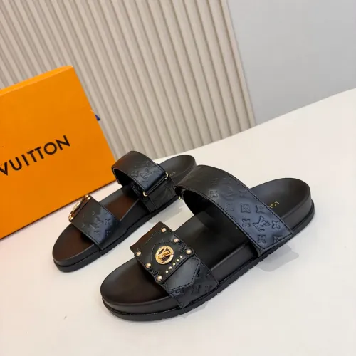 Wholesale Louis Vuitton Slippers For Women #1472690 $82.00 USD, Wholesale Quality Replica Louis Vuitton Slippers