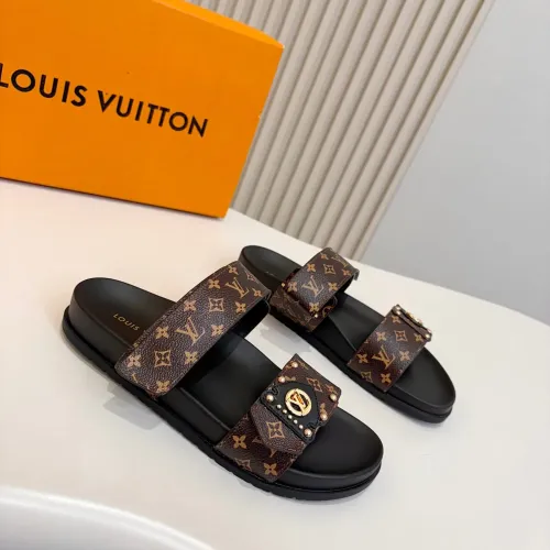 Replica Louis Vuitton Slippers For Women #1472692 $82.00 USD for Wholesale