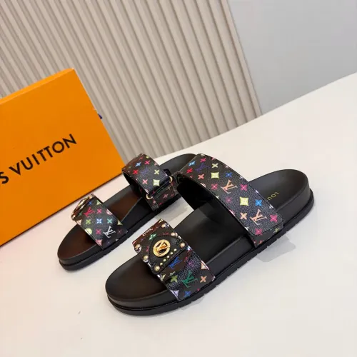 Wholesale Louis Vuitton Slippers For Women #1472694 $82.00 USD, Wholesale Quality Replica Louis Vuitton Slippers