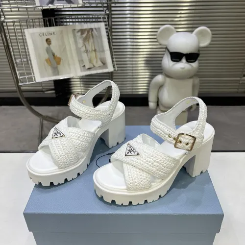Wholesale Prada Sandal For Women #1472704 $115.00 USD, Wholesale Quality Replica Prada Sandal