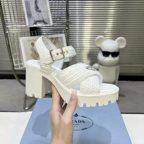 Replica Prada Sandal For Women #1472704 $115.00 USD for Wholesale