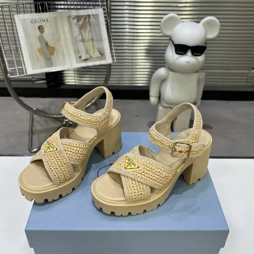 Wholesale Prada Sandal For Women #1472705 $115.00 USD, Wholesale Quality Replica Prada Sandal