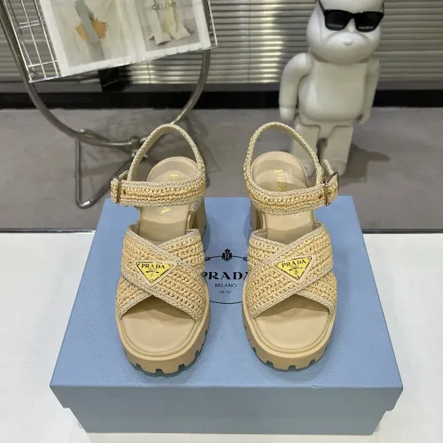 Replica Prada Sandal For Women #1472705 $115.00 USD for Wholesale