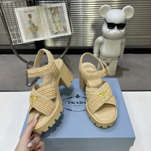 Replica Prada Sandal For Women #1472705 $115.00 USD for Wholesale