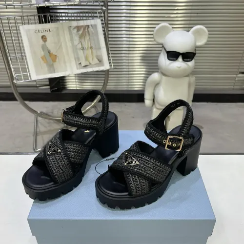 Wholesale Prada Sandal For Women #1472706 $115.00 USD, Wholesale Quality Replica Prada Sandal