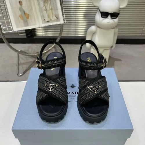 Replica Prada Sandal For Women #1472706 $115.00 USD for Wholesale