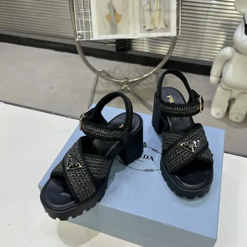 Replica Prada Sandal For Women #1472706 $115.00 USD for Wholesale