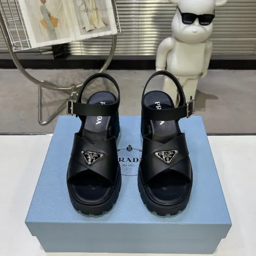 Replica Prada Sandal For Women #1472710 $96.00 USD for Wholesale