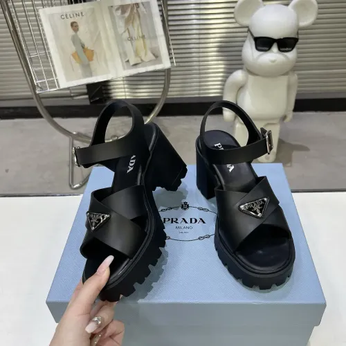 Replica Prada Sandal For Women #1472710 $96.00 USD for Wholesale