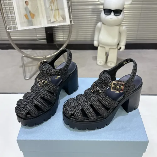 Wholesale Prada Sandal For Women #1472717 $125.00 USD, Wholesale Quality Replica Prada Sandal
