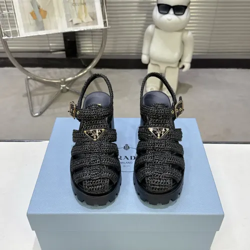 Replica Prada Sandal For Women #1472717 $125.00 USD for Wholesale