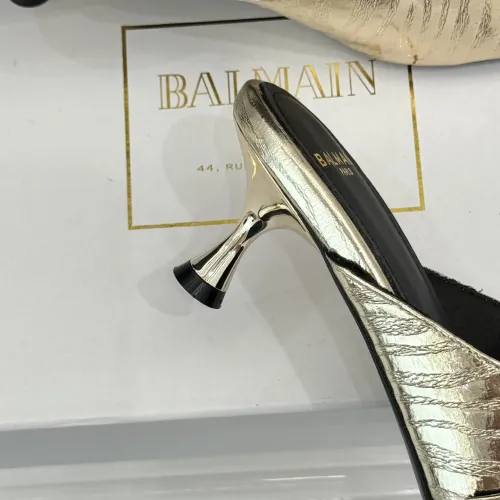 Replica Balmain Slippers For Women #1472719 $102.00 USD for Wholesale