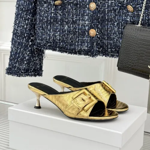 Wholesale Balmain Slippers For Women #1472720 $102.00 USD, Wholesale Quality Replica Balmain Slippers