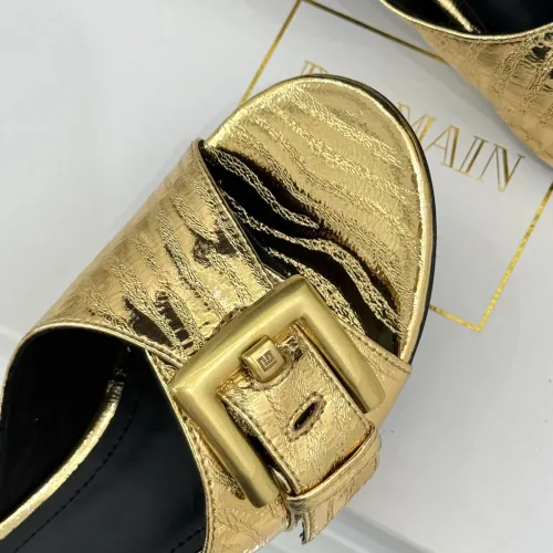 Replica Balmain Slippers For Women #1472720 $102.00 USD for Wholesale