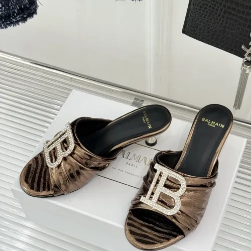 Replica Balmain Slippers For Women #1472721 $108.00 USD for Wholesale