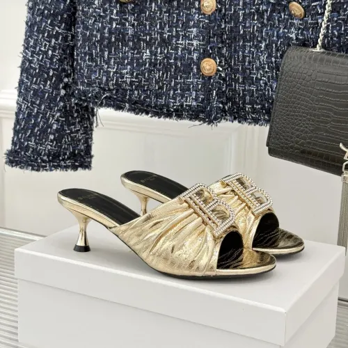 Wholesale Balmain Slippers For Women #1472722 $108.00 USD, Wholesale Quality Replica Balmain Slippers