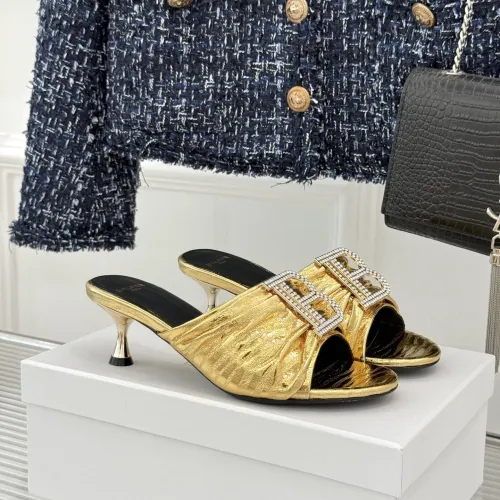 Wholesale Balmain Slippers For Women #1472723 $108.00 USD, Wholesale Quality Replica Balmain Slippers