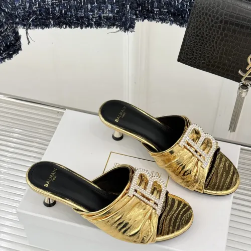 Replica Balmain Slippers For Women #1472723 $108.00 USD for Wholesale