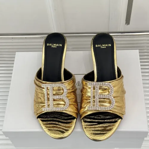 Replica Balmain Slippers For Women #1472723 $108.00 USD for Wholesale