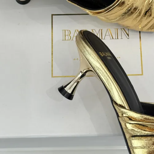 Replica Balmain Slippers For Women #1472723 $108.00 USD for Wholesale
