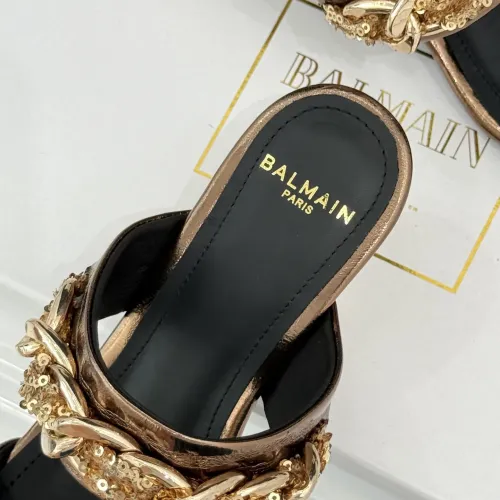Replica Balmain Slippers For Women #1472724 $108.00 USD for Wholesale