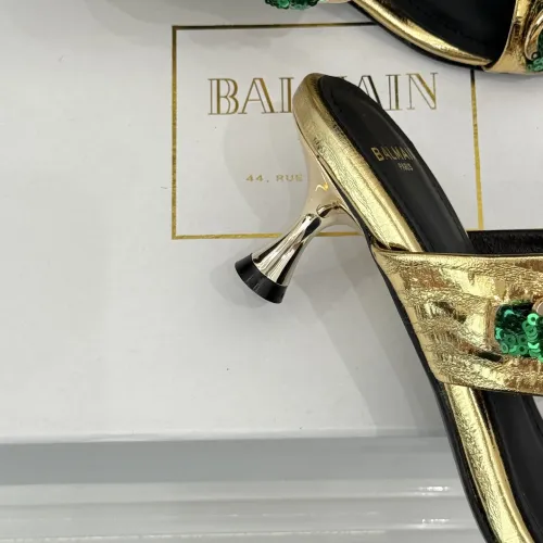 Replica Balmain Slippers For Women #1472725 $108.00 USD for Wholesale