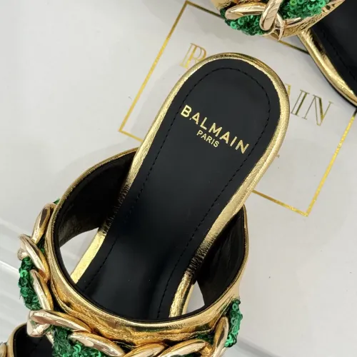 Replica Balmain Slippers For Women #1472725 $108.00 USD for Wholesale