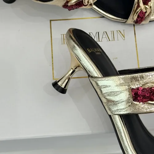 Replica Balmain Slippers For Women #1472726 $108.00 USD for Wholesale