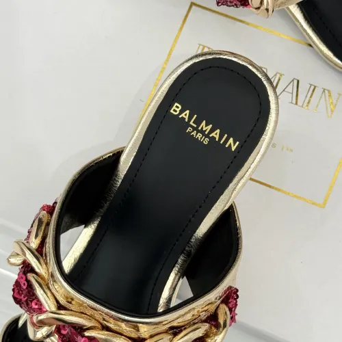 Replica Balmain Slippers For Women #1472726 $108.00 USD for Wholesale