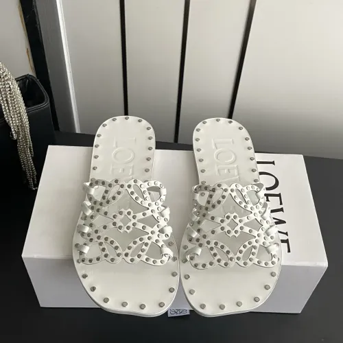 Wholesale LOEWE Slippers For Women #1472757 $108.00 USD, Wholesale Quality Replica LOEWE Slippers