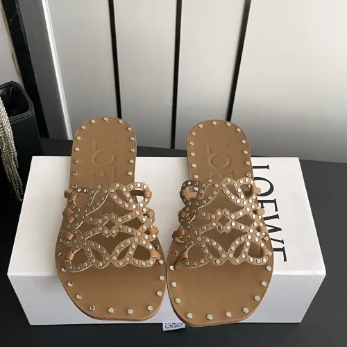 Wholesale LOEWE Slippers For Women #1472758 $108.00 USD, Wholesale Quality Replica LOEWE Slippers