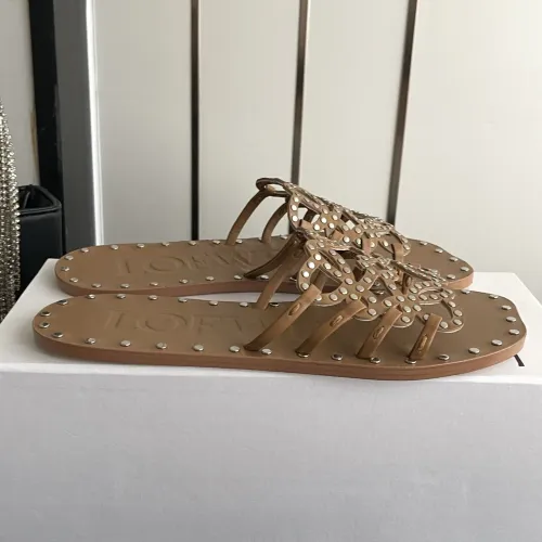 Replica LOEWE Slippers For Women #1472758 $108.00 USD for Wholesale