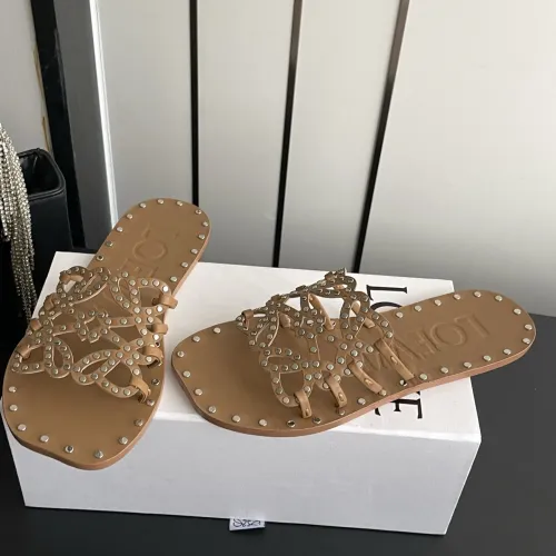 Replica LOEWE Slippers For Women #1472758 $108.00 USD for Wholesale