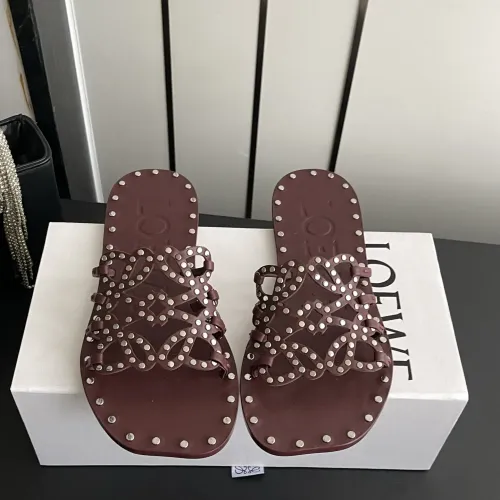Wholesale LOEWE Slippers For Women #1472759 $108.00 USD, Wholesale Quality Replica LOEWE Slippers