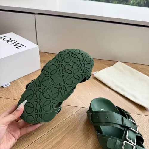 Replica LOEWE Slippers For Women #1472761 $98.00 USD for Wholesale
