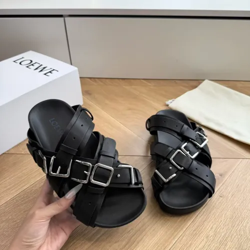 Replica LOEWE Slippers For Women #1472762 $98.00 USD for Wholesale