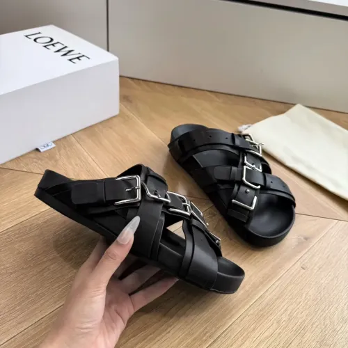 Replica LOEWE Slippers For Women #1472762 $98.00 USD for Wholesale