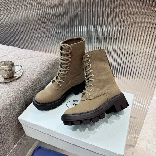 Replica Prada Boots For Women #1472770 $115.00 USD for Wholesale
