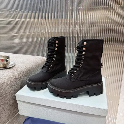 Wholesale Prada Boots For Women #1472771 $115.00 USD, Wholesale Quality Replica Prada Boots