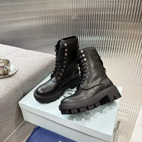 Wholesale Prada Boots For Women #1472774 $122.00 USD, Wholesale Quality Replica Prada Boots