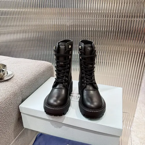 Replica Prada Boots For Women #1472774 $122.00 USD for Wholesale