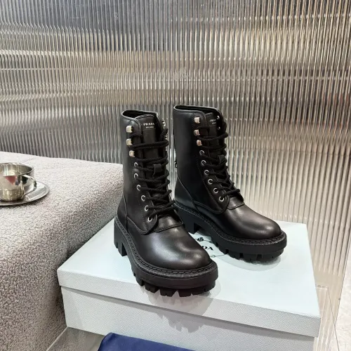 Replica Prada Boots For Women #1472774 $122.00 USD for Wholesale