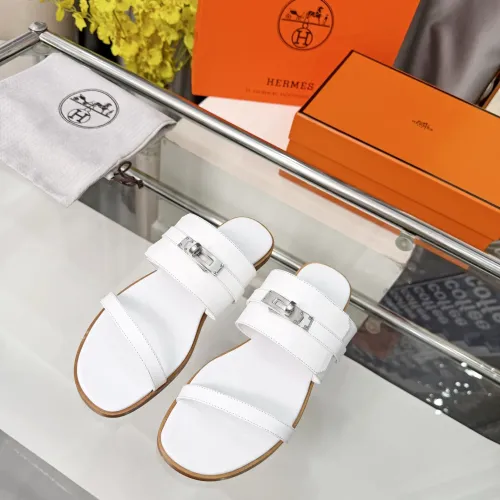 Replica Hermes Slippers For Women #1472785 $96.00 USD for Wholesale