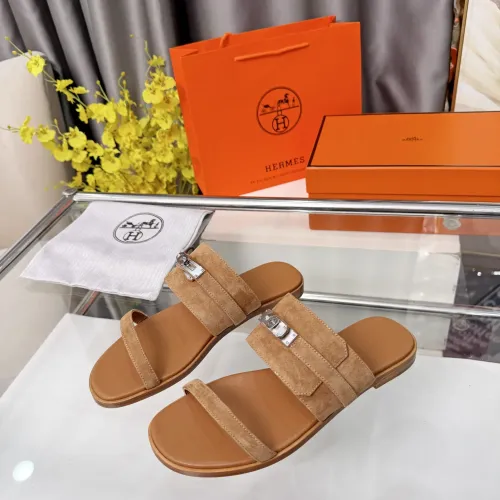Wholesale Hermes Slippers For Women #1472787 $96.00 USD, Wholesale Quality Replica Hermes Slippers