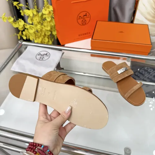 Replica Hermes Slippers For Women #1472787 $96.00 USD for Wholesale
