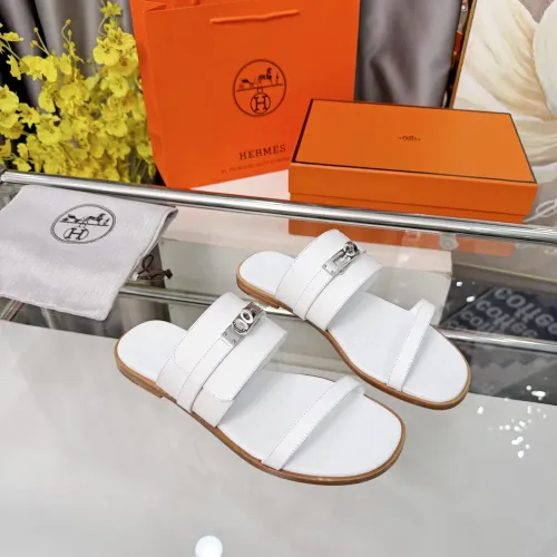 Replica Hermes Slippers For Women #1472789 $96.00 USD for Wholesale