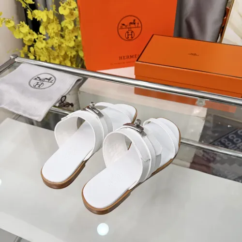 Replica Hermes Slippers For Women #1472789 $96.00 USD for Wholesale